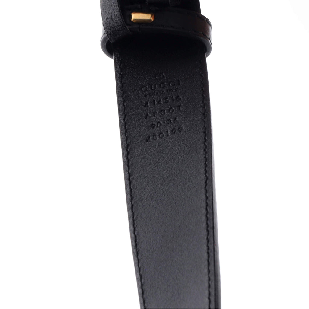 GG Marmont Belt Leather Thin 105
