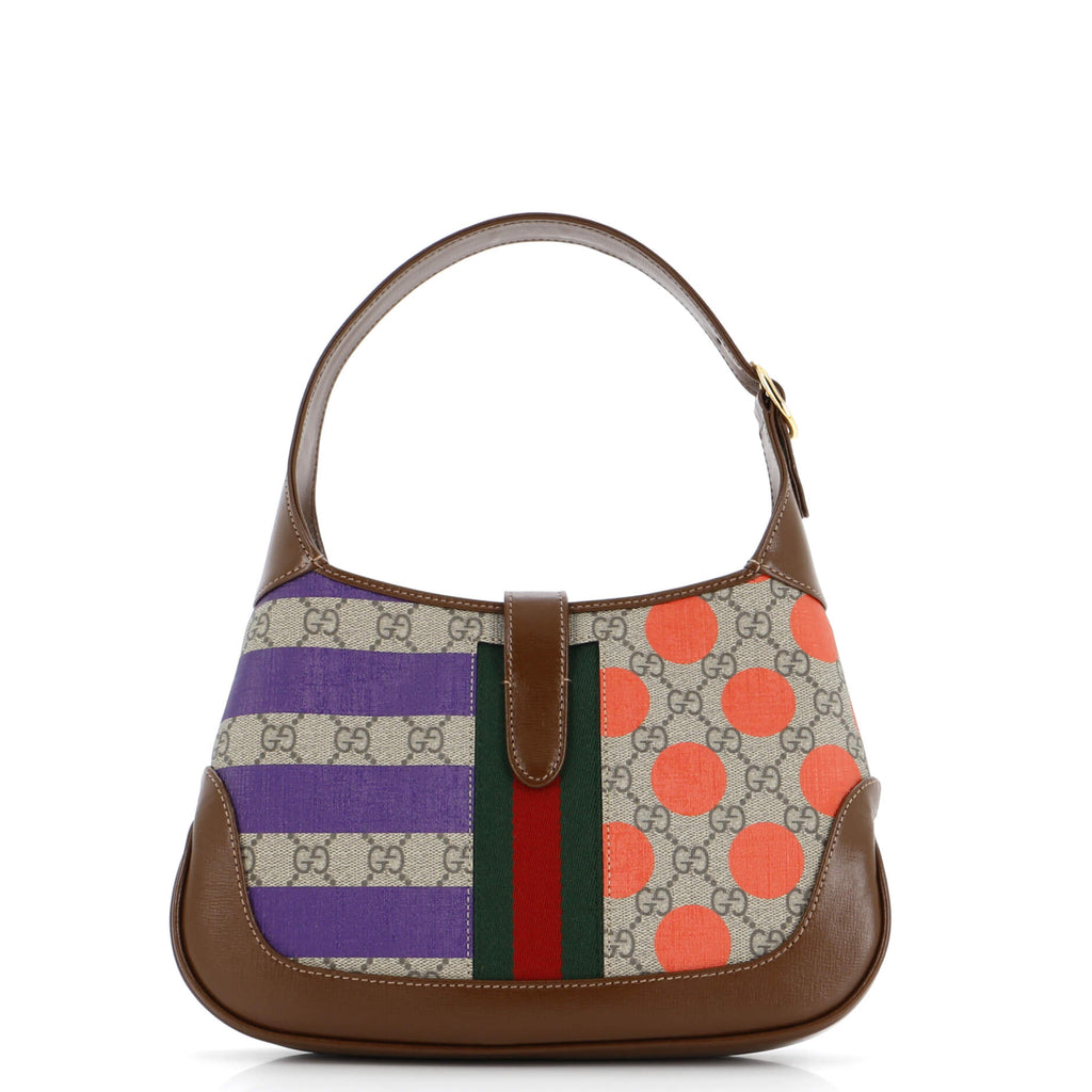 Jackie 1961 Hobo Printed GG Coated Canvas Medium