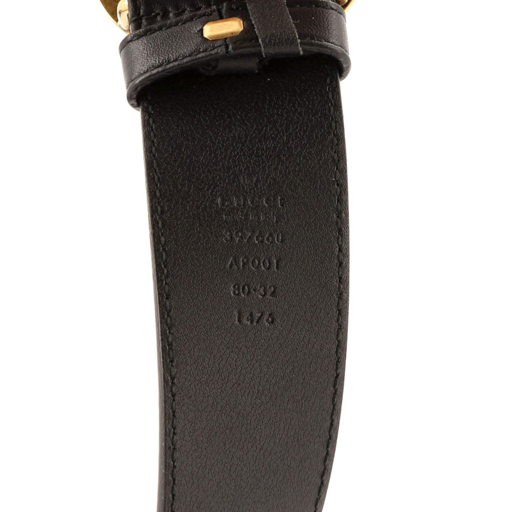 GG Marmont Belt Leather Extra Wide 80