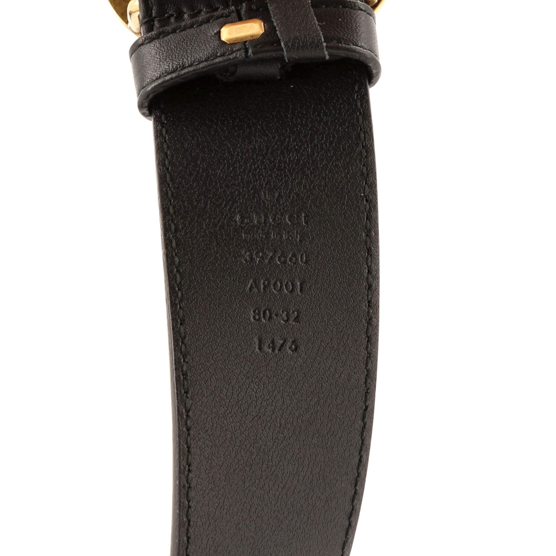 GG Marmont Belt Leather Extra Wide 80