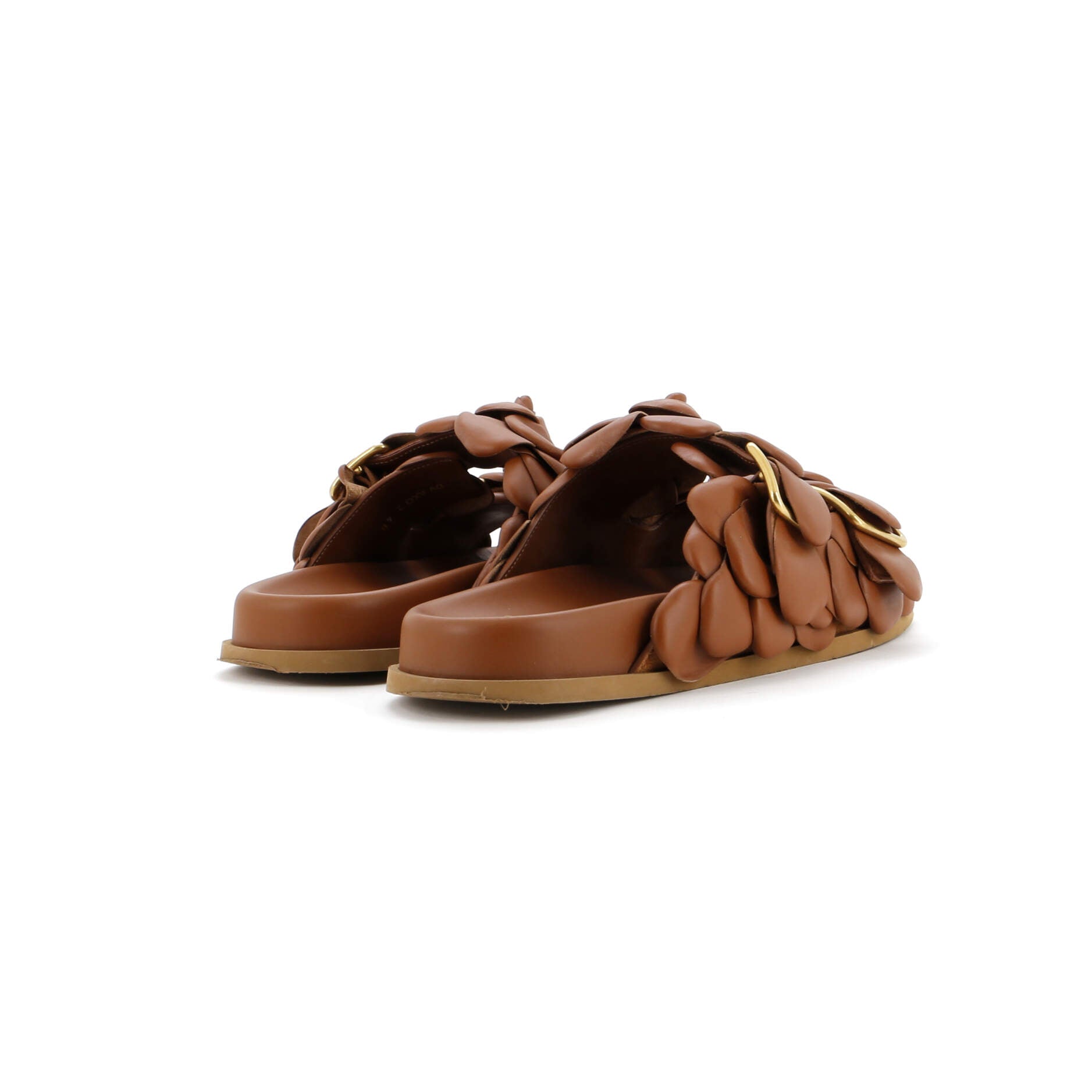Women's Atelier 03 Rose Edition Buckle Slide Sandals Leather