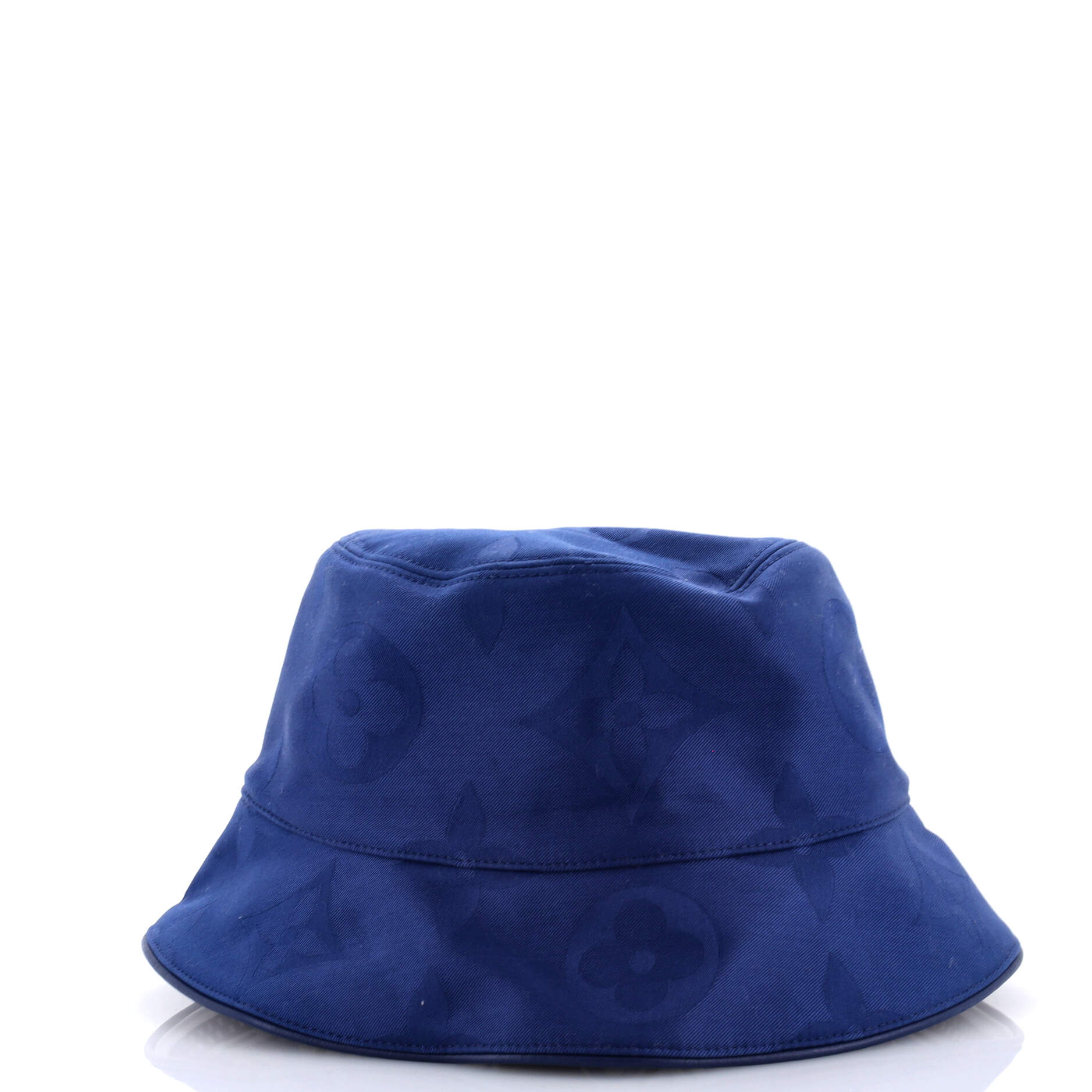 Monogram Flower Tile Reversible Hat Printed Cotton