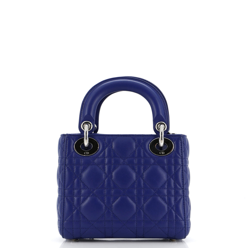 Lady Dior Chain Bag Cannage Quilt Lambskin Mini