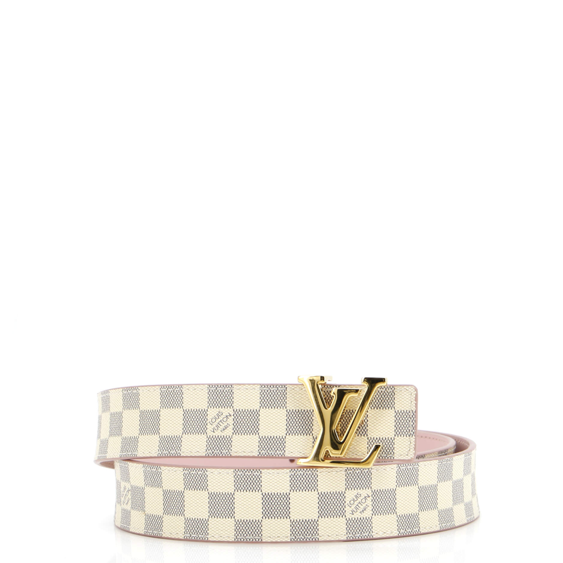 LV Initiales Belt Damier Thin 80