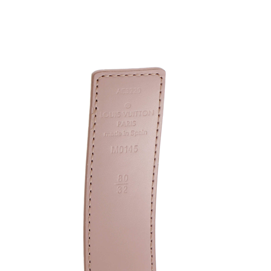 LV Initiales Belt Damier Thin 80
