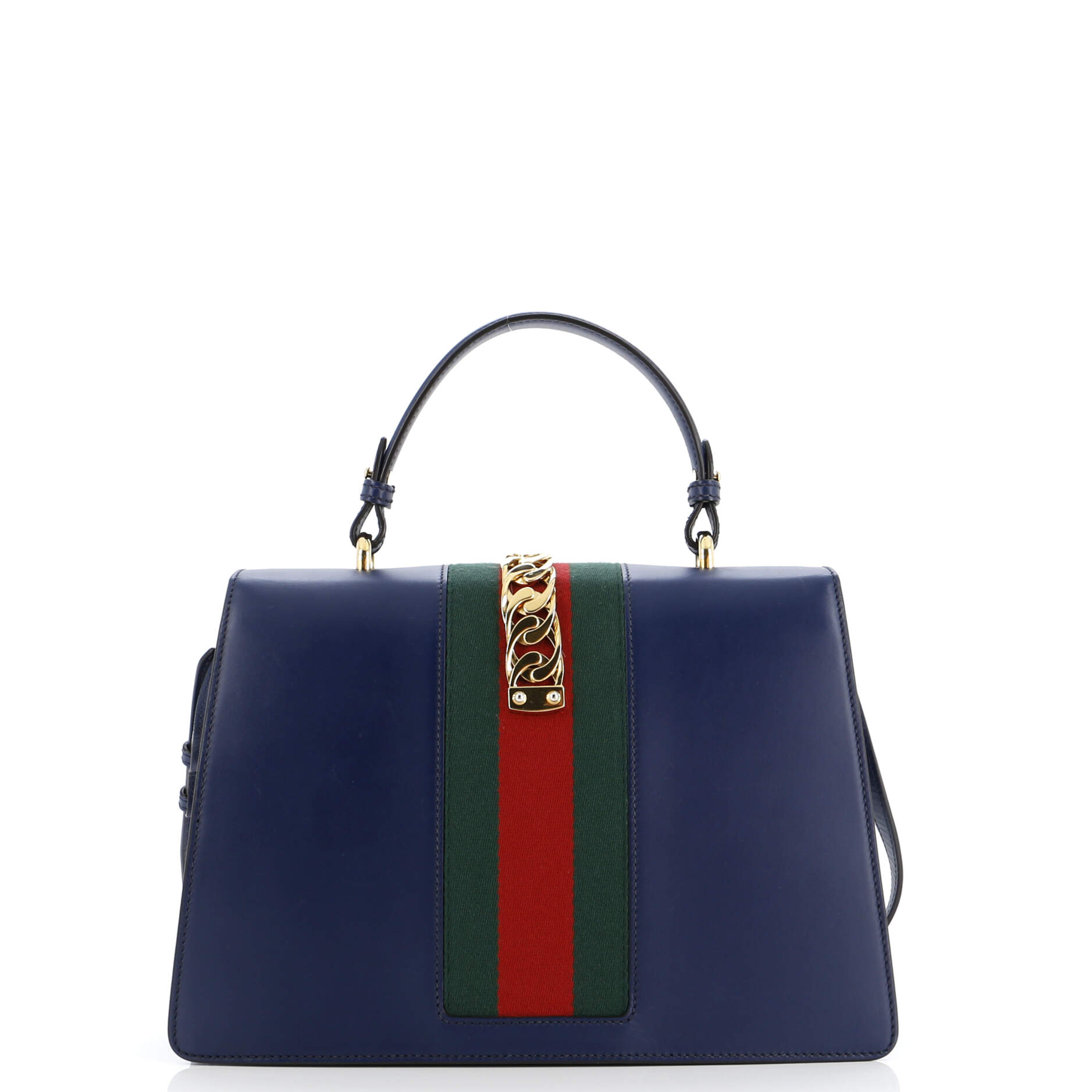 Sylvie Top Handle Bag Leather Medium