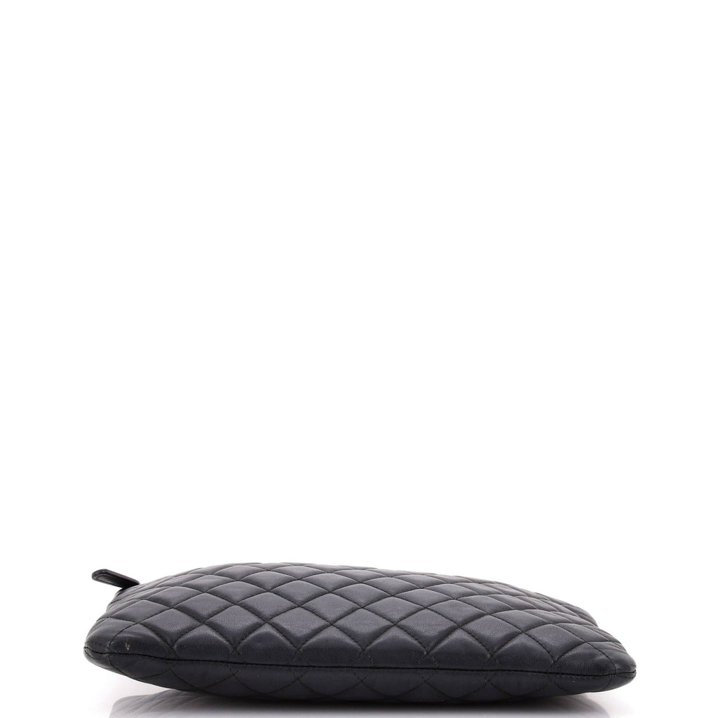 Boy O Case Clutch Quilted Lambskin Medium