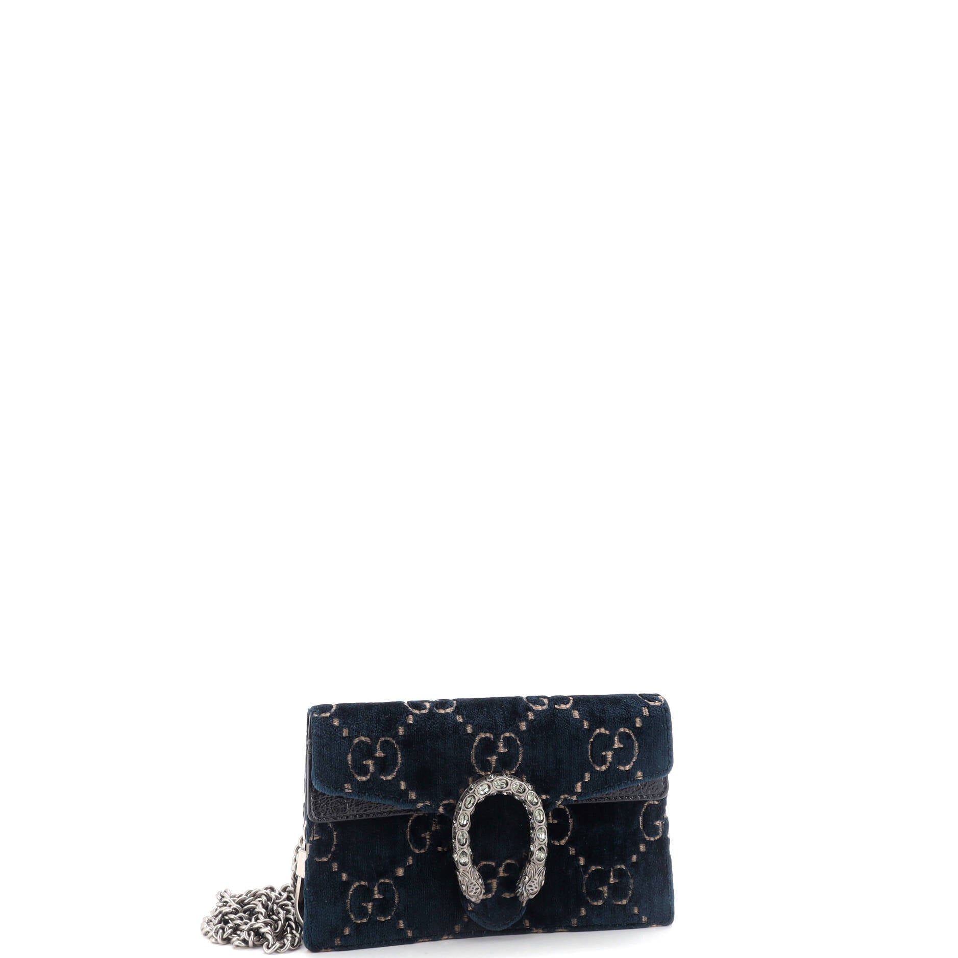 Dionysus Bag GG Velvet Super Mini