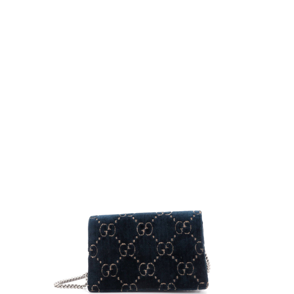 Dionysus Bag GG Velvet Super Mini