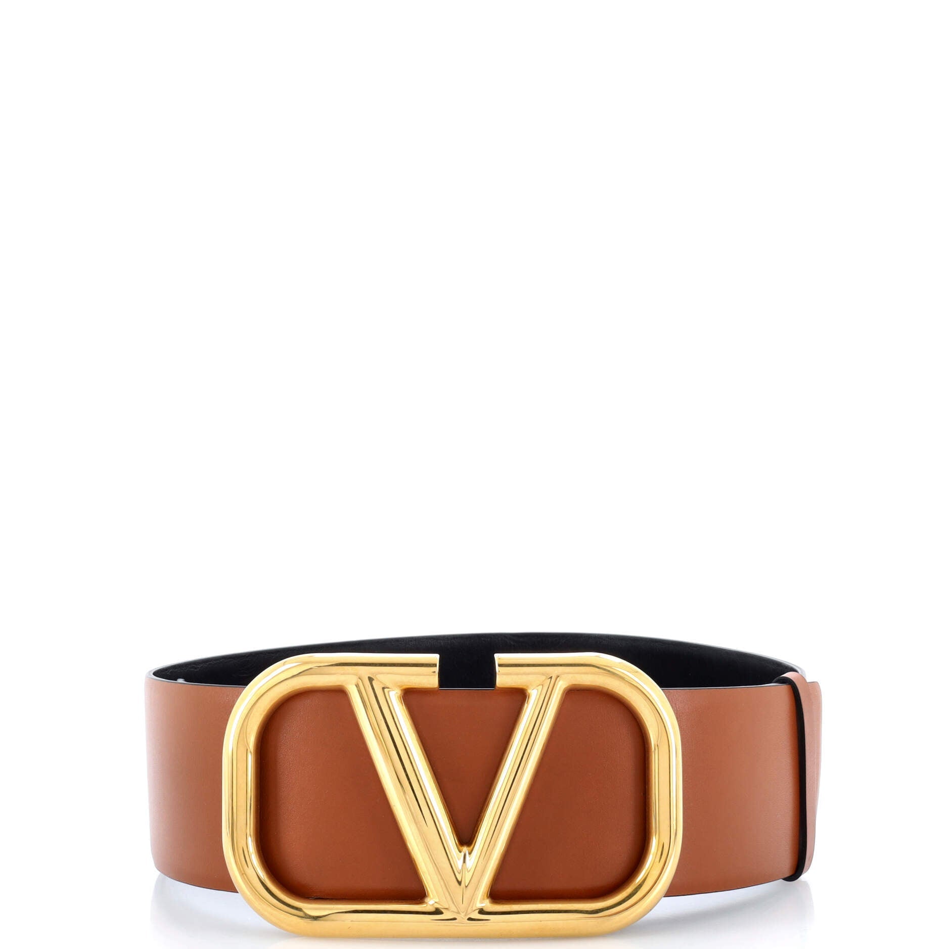 VLogo Belt Leather Extra Wide 90