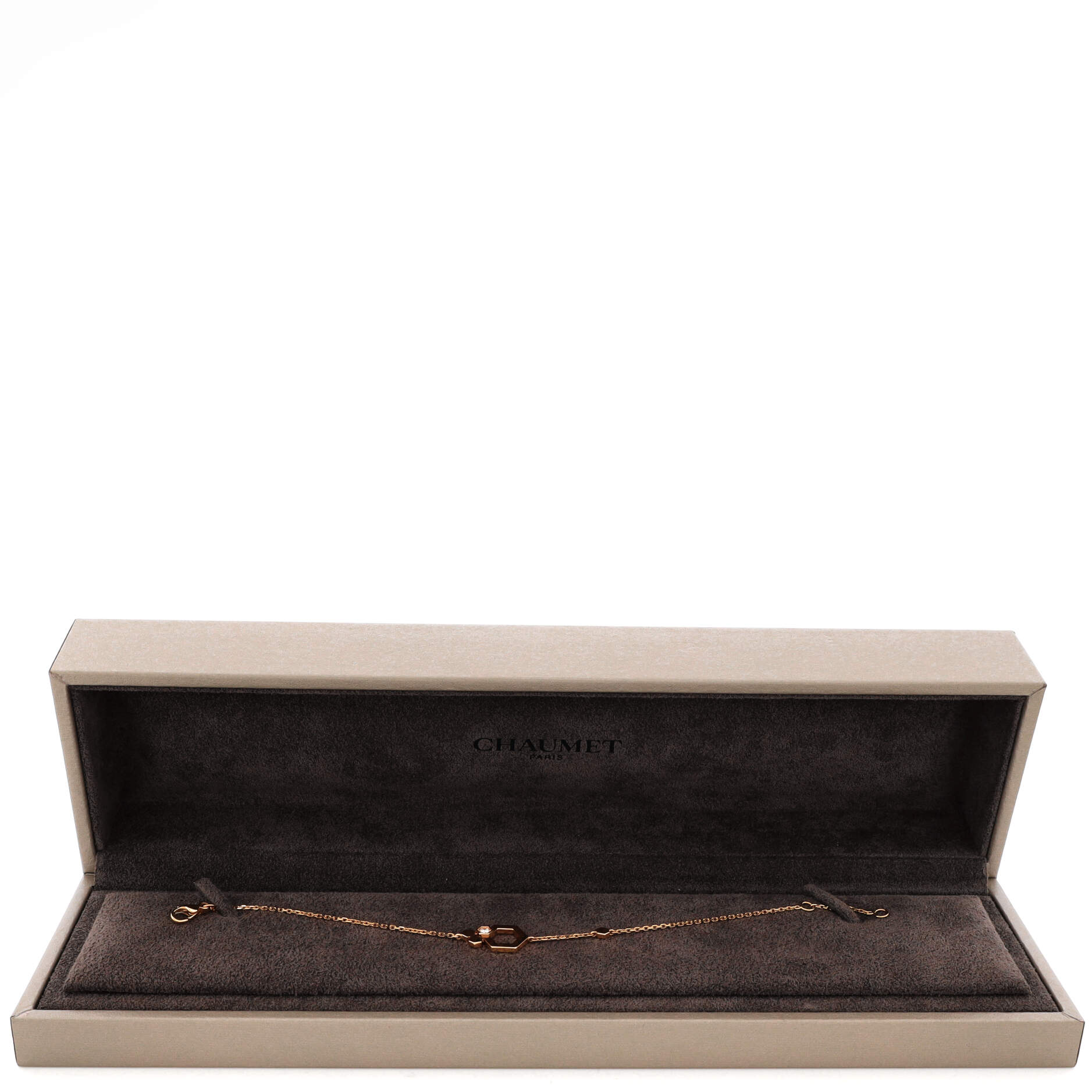 Be My Love Honeycomb Bracelet 18K Rose Gold and Diamond
