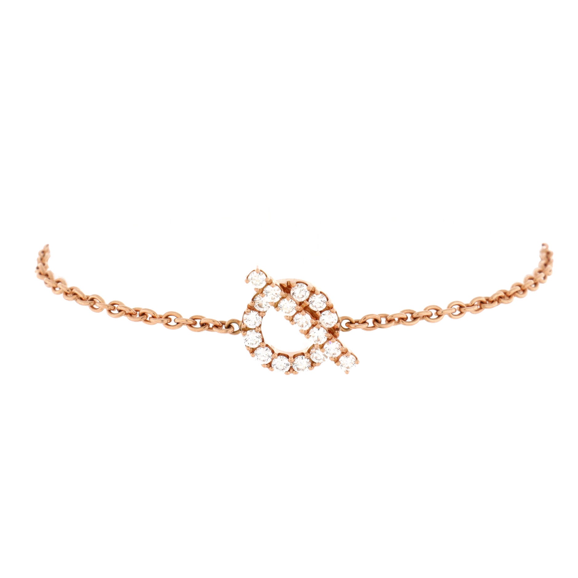 Finesse Bracelet 18K Rose Gold and Diamonds