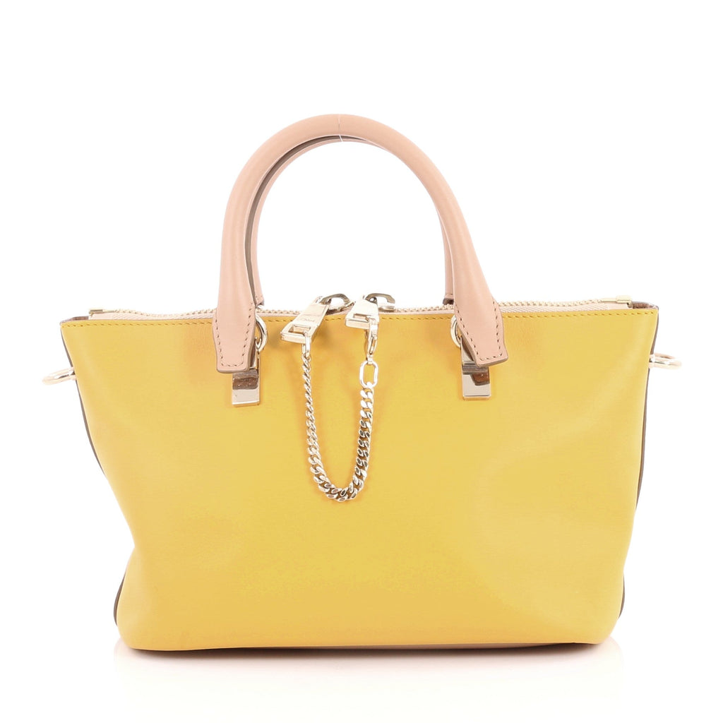 Bicolor Baylee Satchel Leather Mini