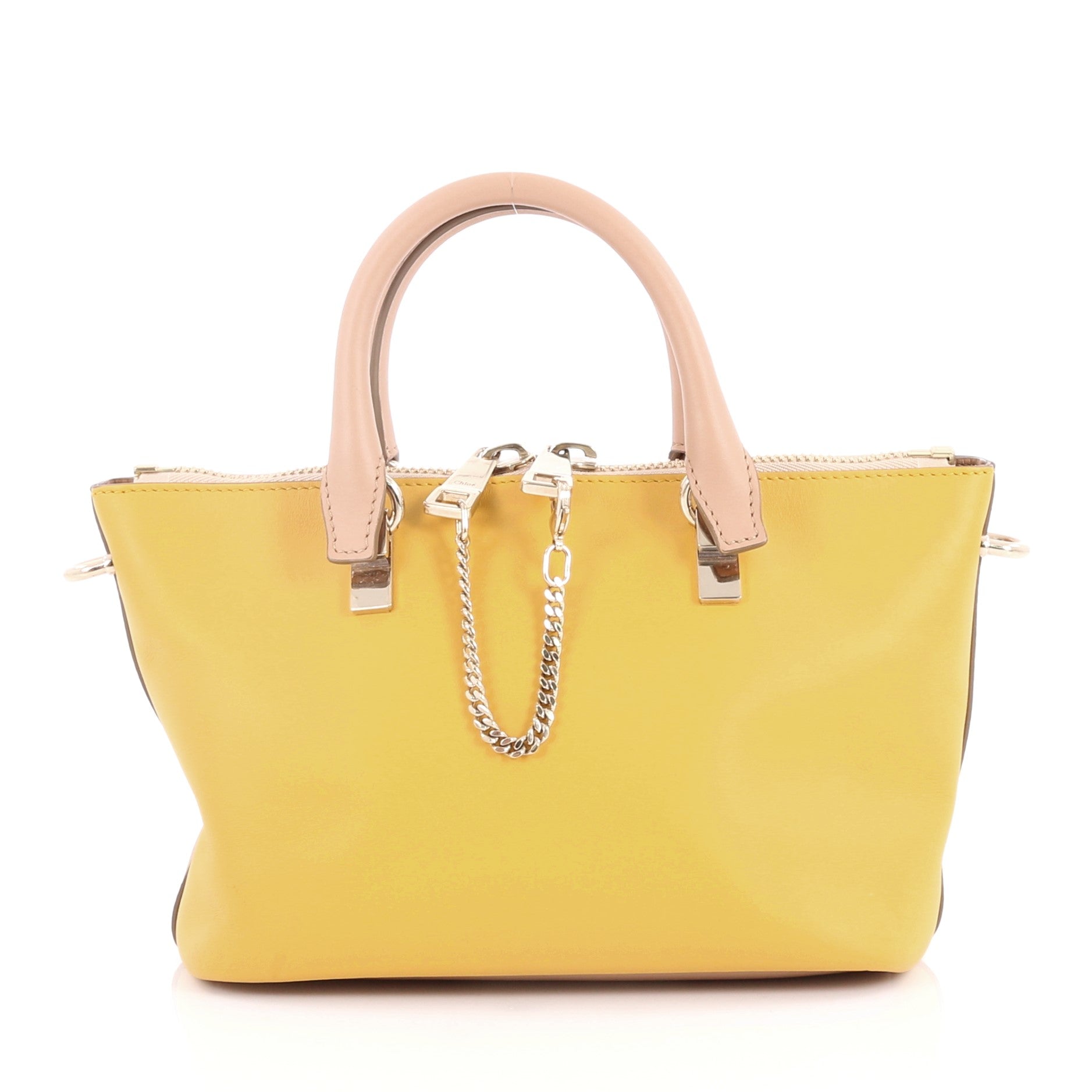 Bicolor Baylee Satchel Leather Mini