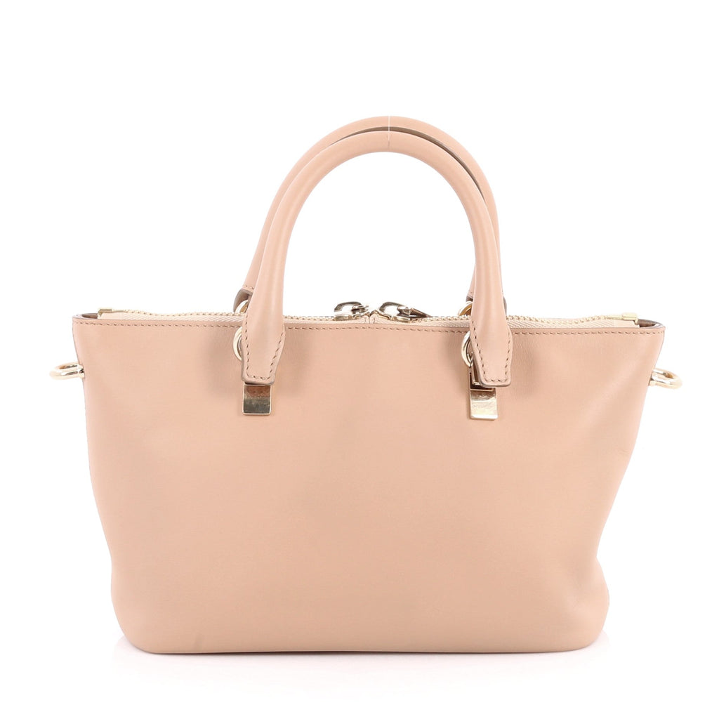 Bicolor Baylee Satchel Leather Mini