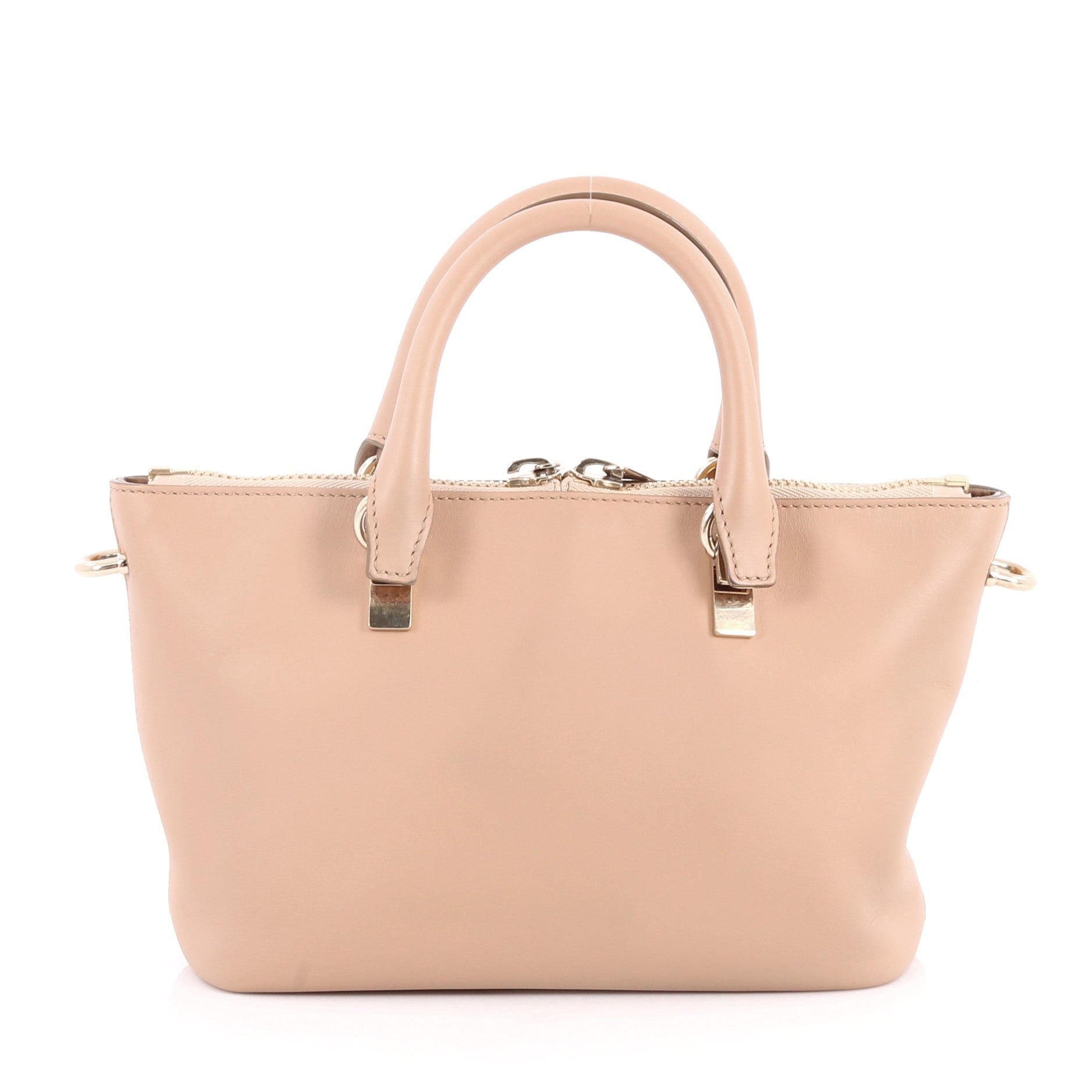 Bicolor Baylee Satchel Leather Mini