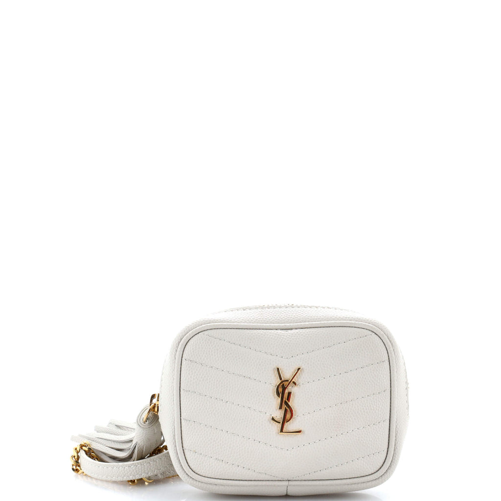 Lou Camera Bag Matelasse Chevron Leather Baby