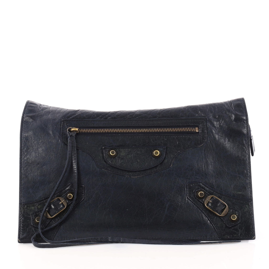 Papier View Clutch Leather