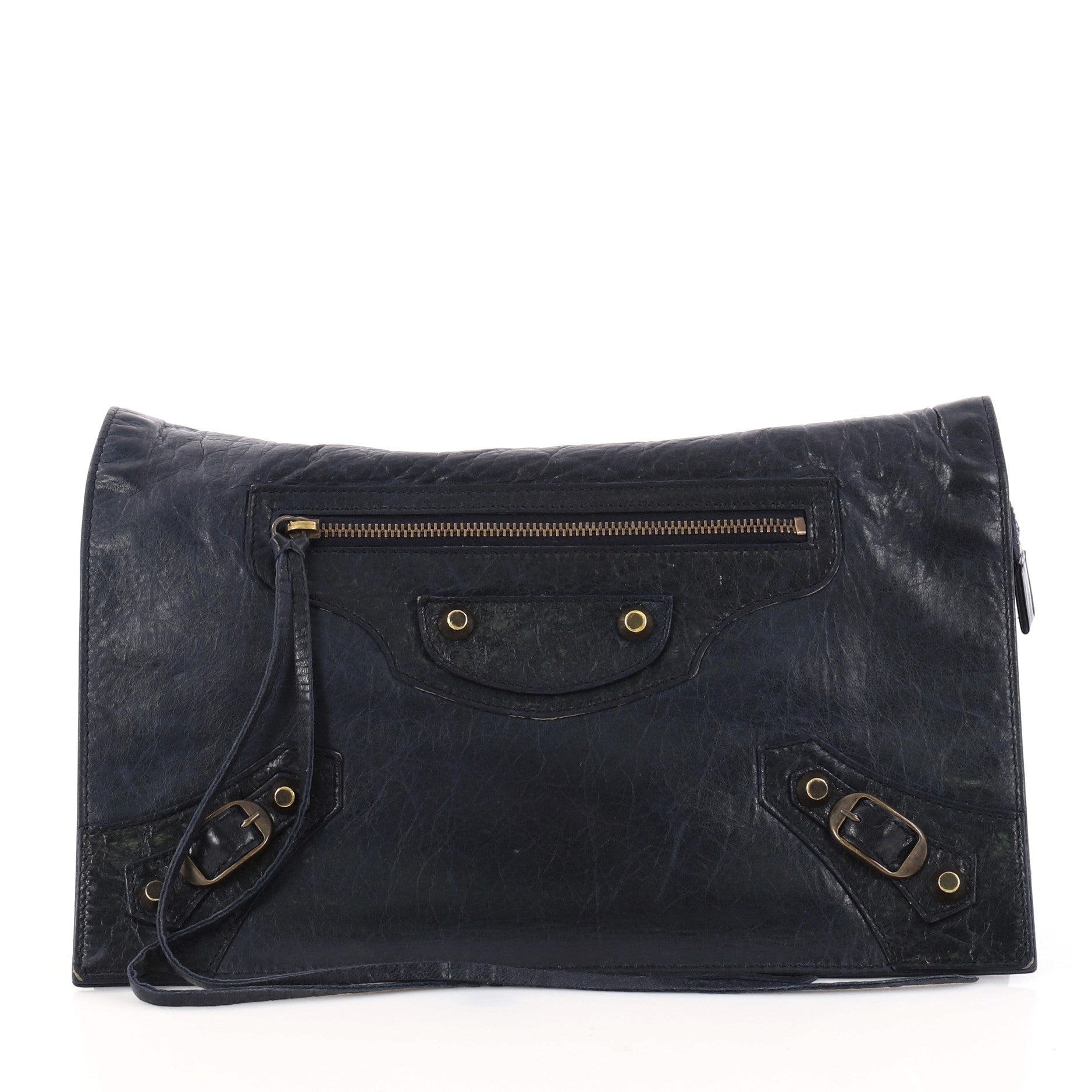 Papier View Clutch Leather
