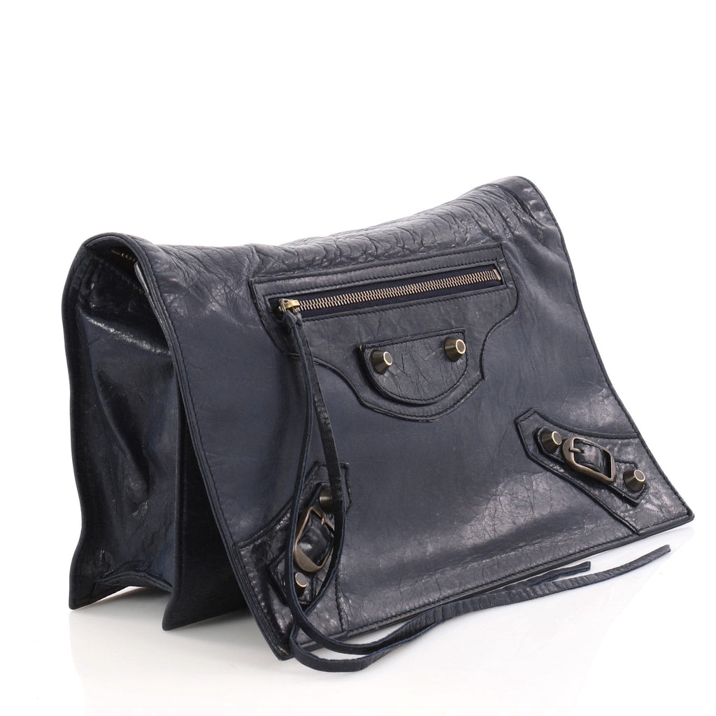 Papier View Clutch Leather