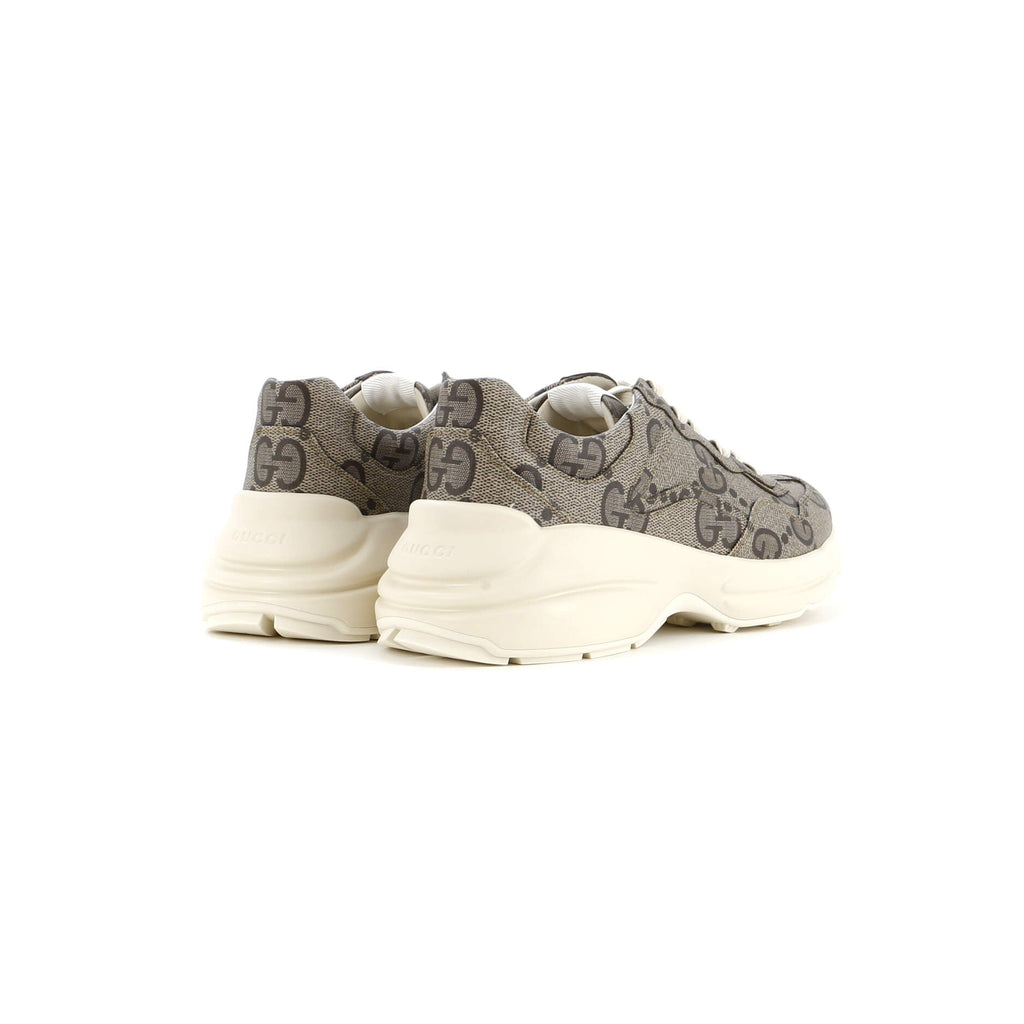 Rhyton Sneakers Jumbo GG Coated Canvas
