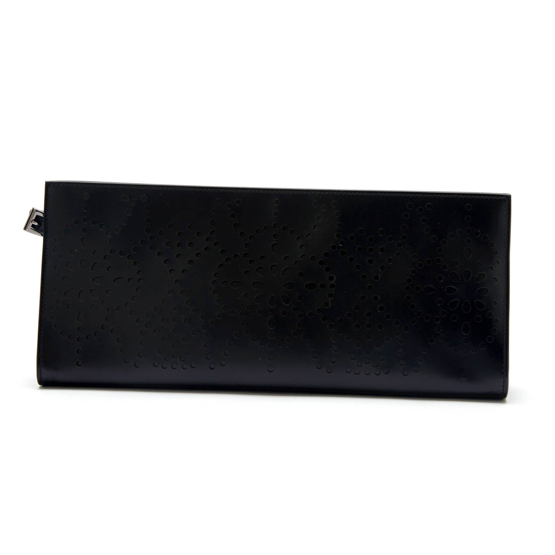 Laser-Cut Clutch Leather