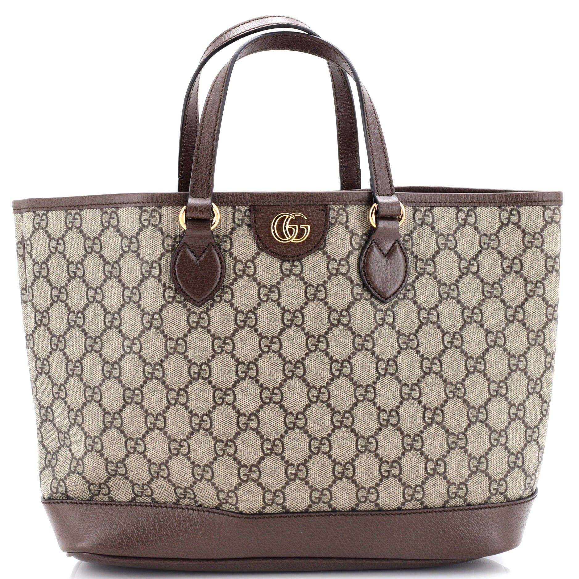 Ophidia Top Handle Shopping Tote GG Coated Canvas and Leather Mini