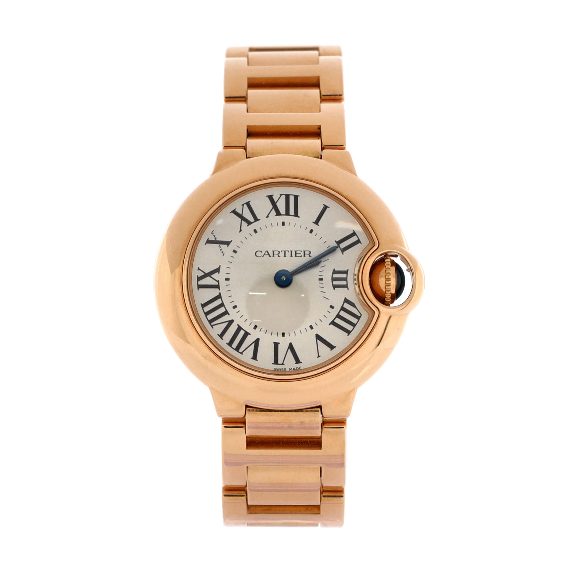 Ballon Bleu de Cartier Quartz Watch Rose Gold 28
