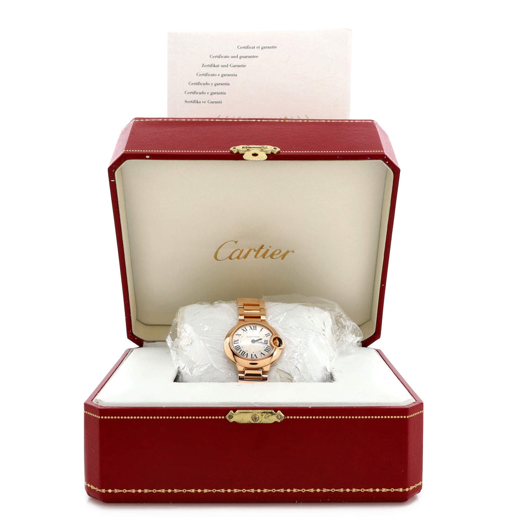 Ballon Bleu de Cartier Quartz Watch Rose Gold 28