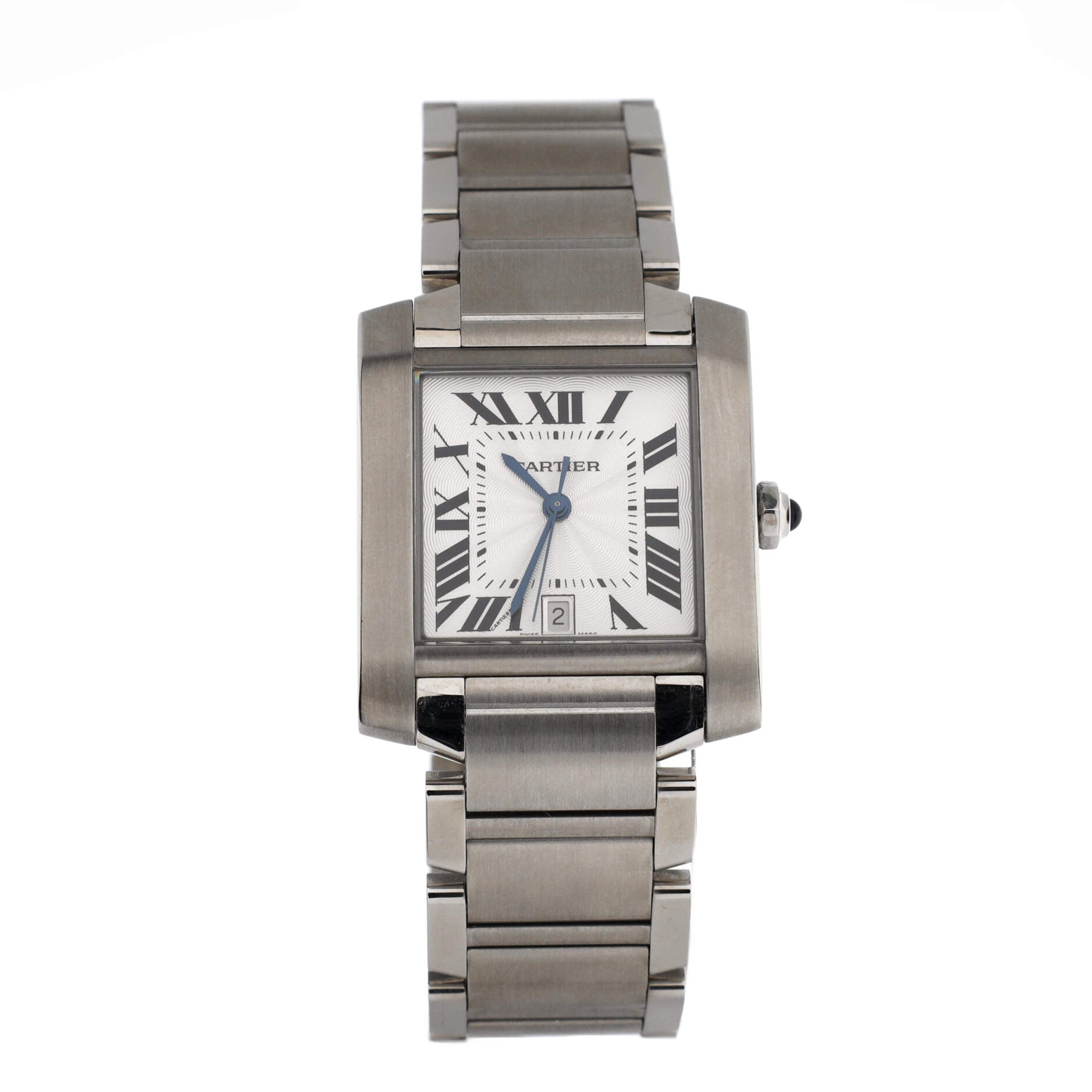 Tank Francaise Automatic Watch Stainless Steel 28