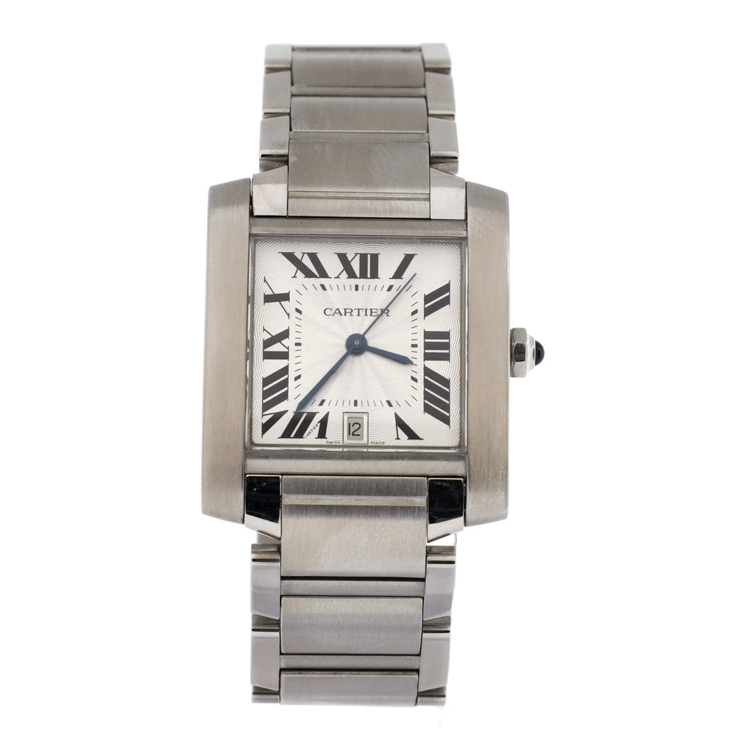Tank Francaise Automatic Watch Stainless Steel 28