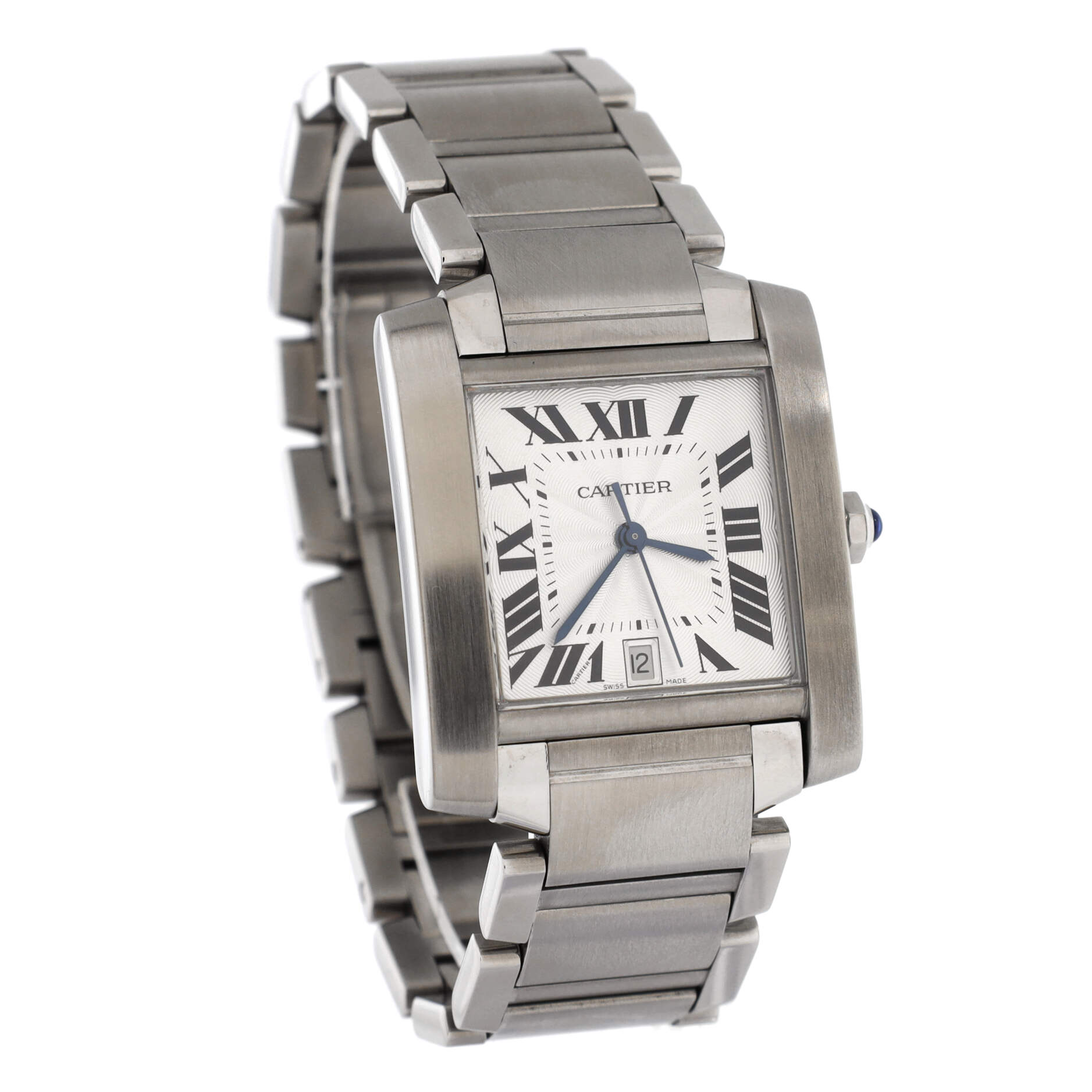 Tank Francaise Automatic Watch Stainless Steel 28