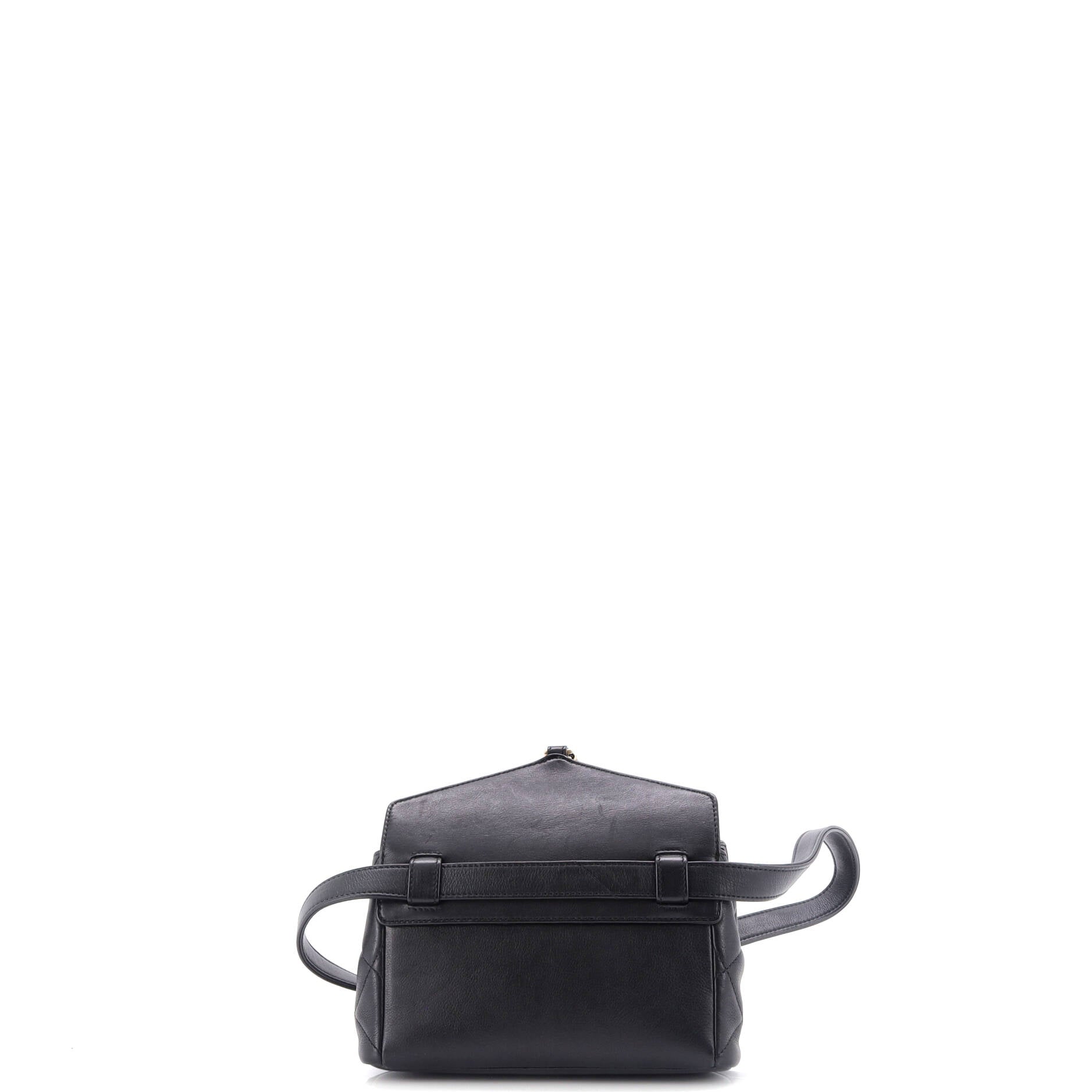 Carry With Chic Chain Flap Waist Bag Quilted Calfskin
