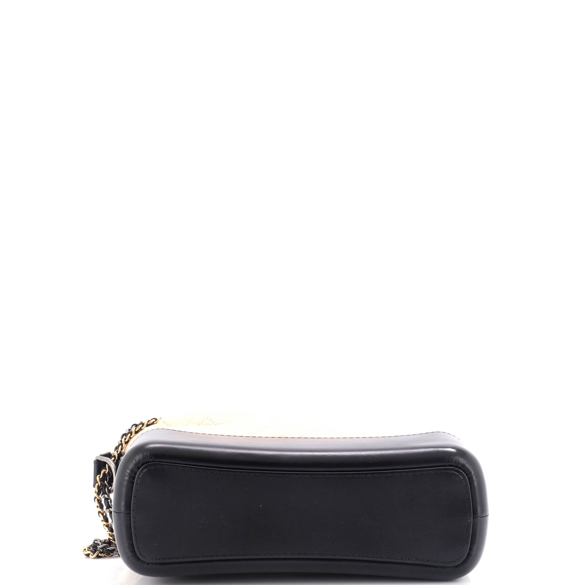 Bicolor Gabrielle Hobo Quilted Aged Calfskin Medium