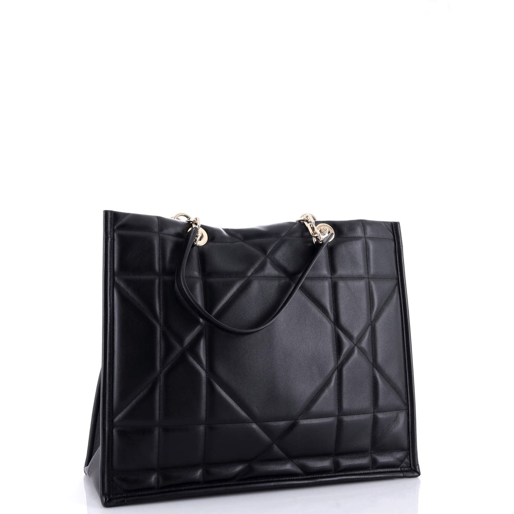 Essential Tote Archicannage Quilt Calfskin Large