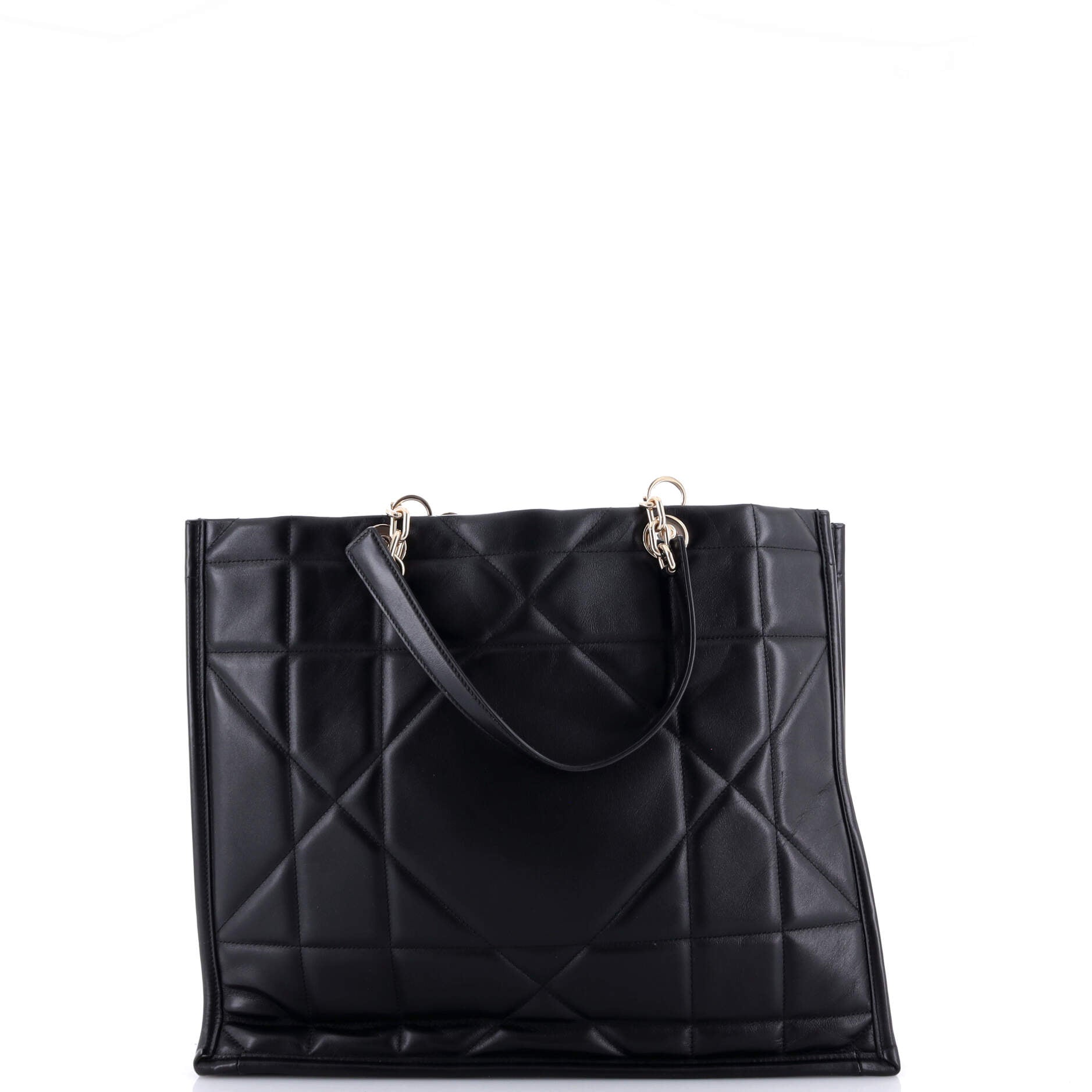 Essential Tote Archicannage Quilt Calfskin Large