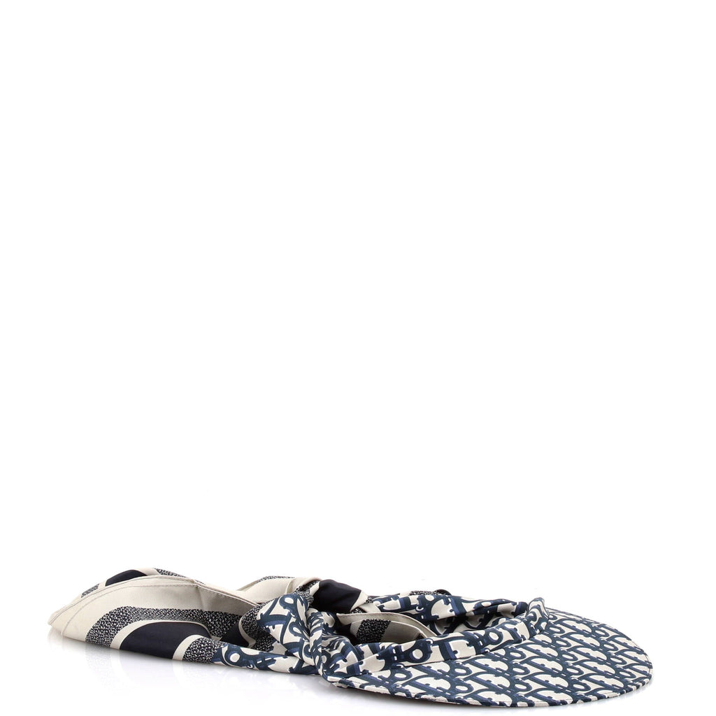 Scarf Visor Oblique Silk