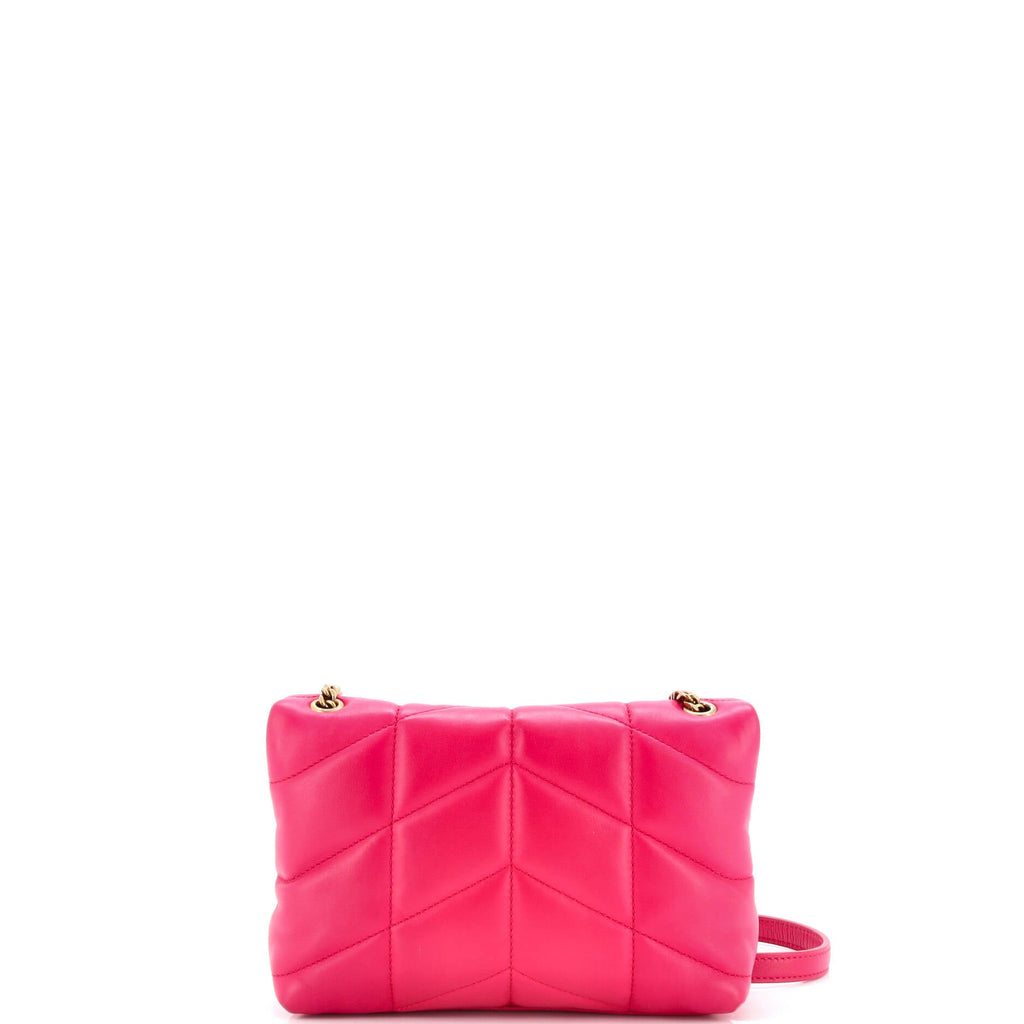Loulou Puffer Shoulder Bag Quilted Leather Mini