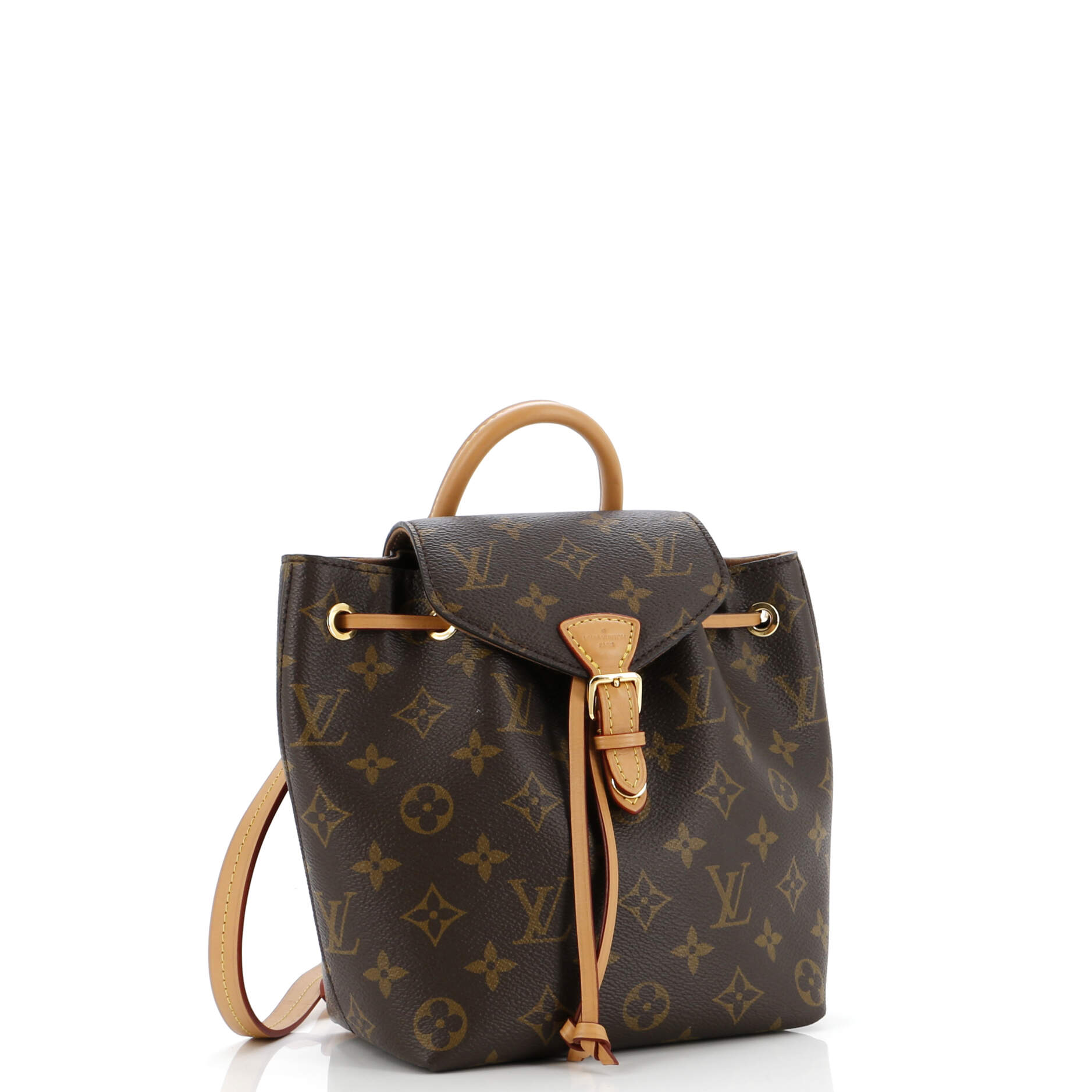 Louis Vuitton Montsouris NM Backpack Monogram Canvas with Leather BB