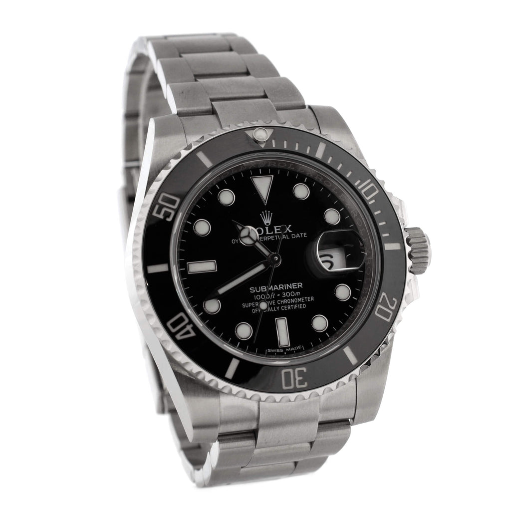 Oyster Perpetual Submariner Date Automatic Watch Stainless Steel and Cerachrom 40