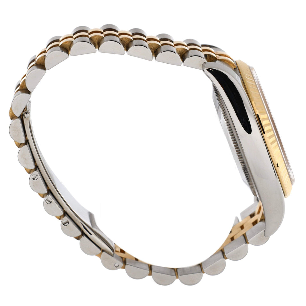 Oyster Perpetual Datejust Automatic Watch Stainless Steel and Yellow Gold 36