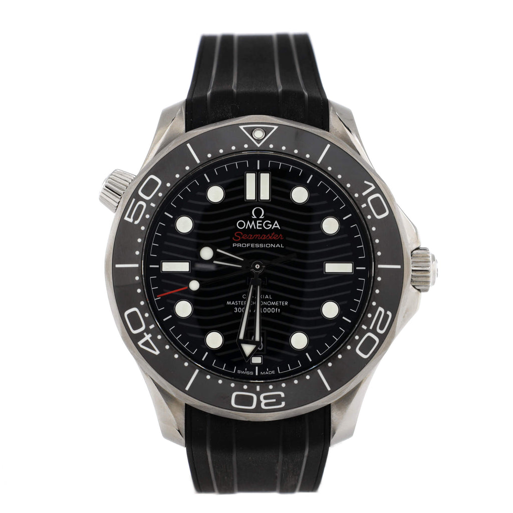Seamaster Professional Diver 300M Co-Axial Master Chronometer Automatic Watch Stainless Steel and Rubber with Ceramic 42