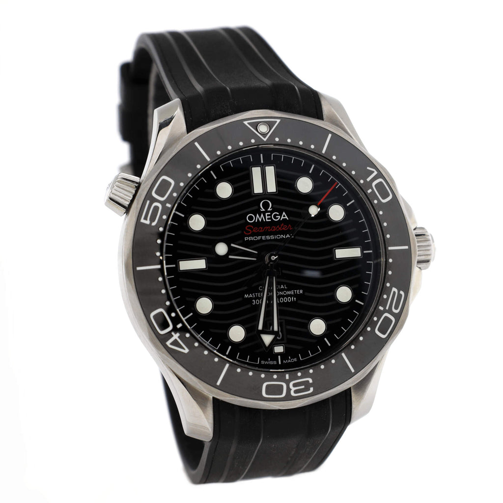 Seamaster Professional Diver 300M Co-Axial Master Chronometer Automatic Watch Stainless Steel and Rubber with Ceramic 42