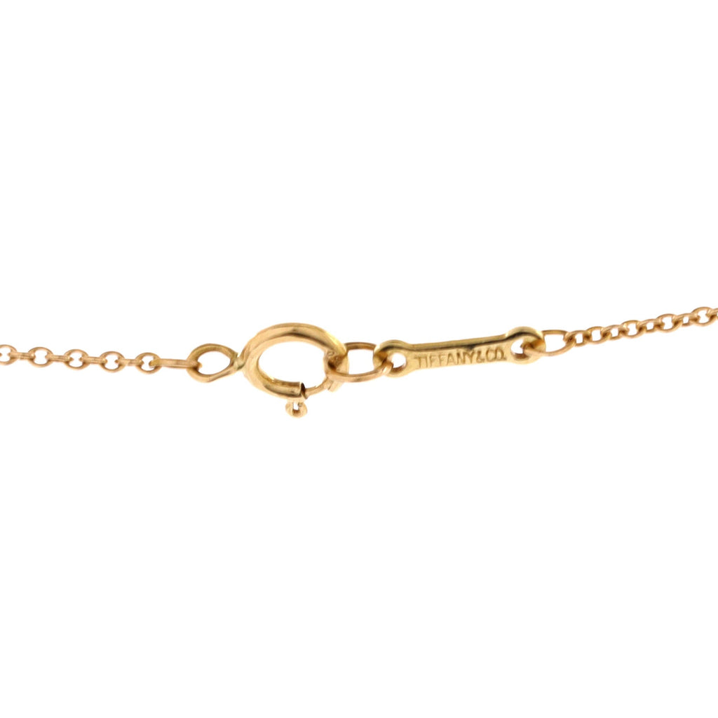 Elsa Peretti Bean Pendant Necklace 18K Yellow Gold 11mm