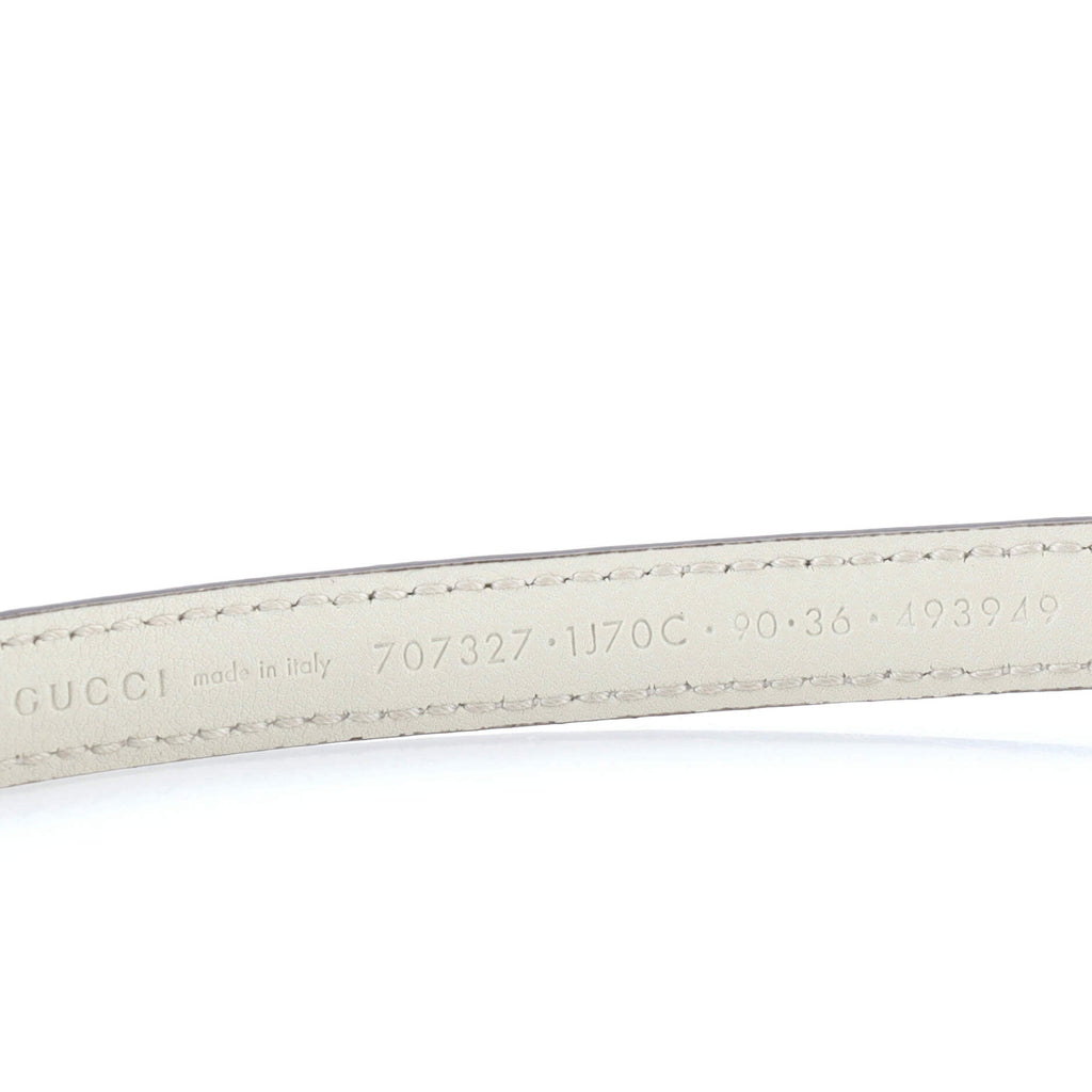 GG Marmont Belt Leather Thin 90