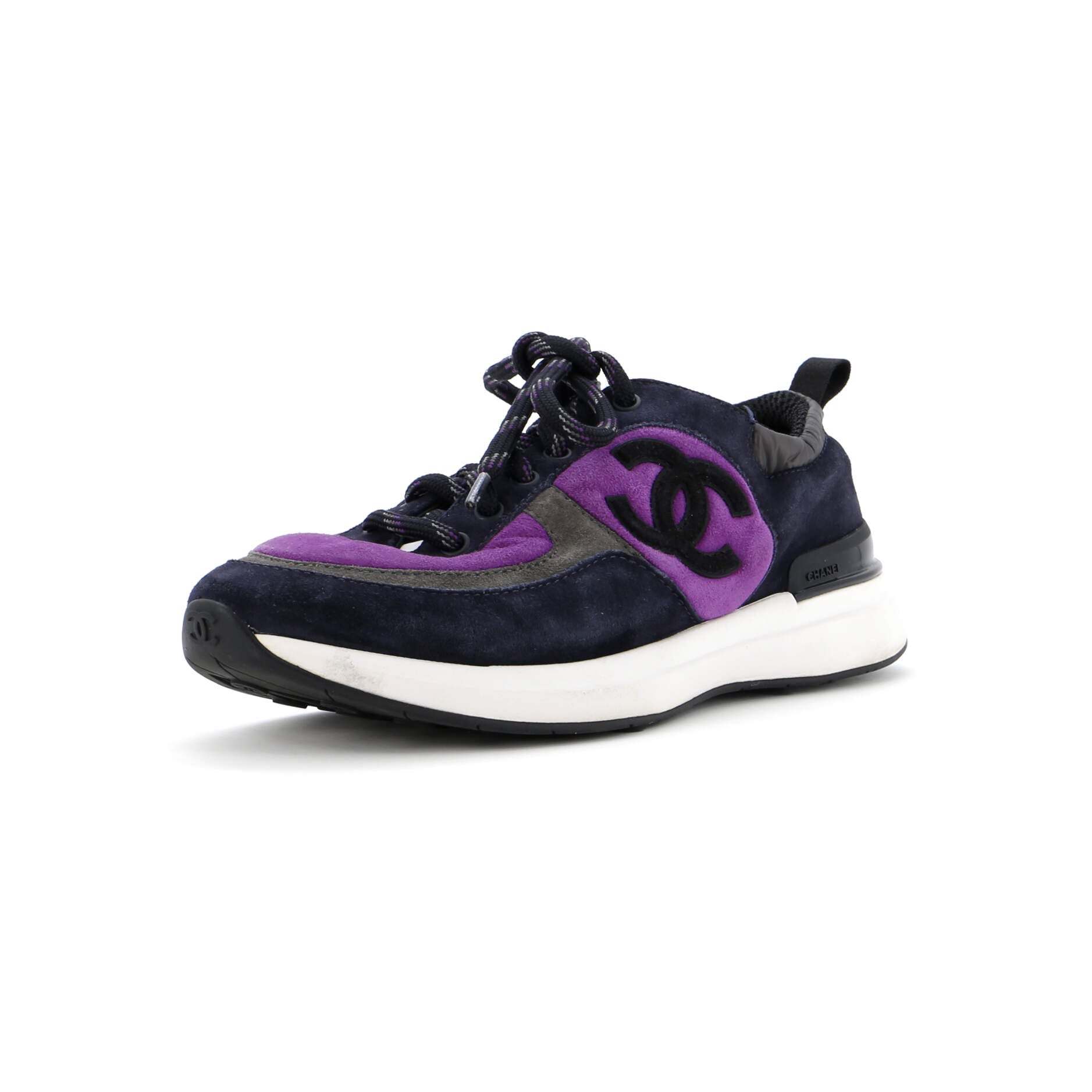 Men's CC Low-Top Sneakers Suede