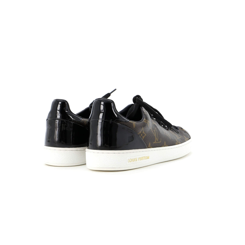 Women's FrontRow Sneakers Monogram Canvas with Patent
