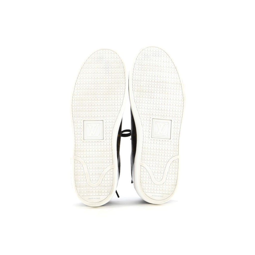Women's FrontRow Sneakers Monogram Canvas with Patent
