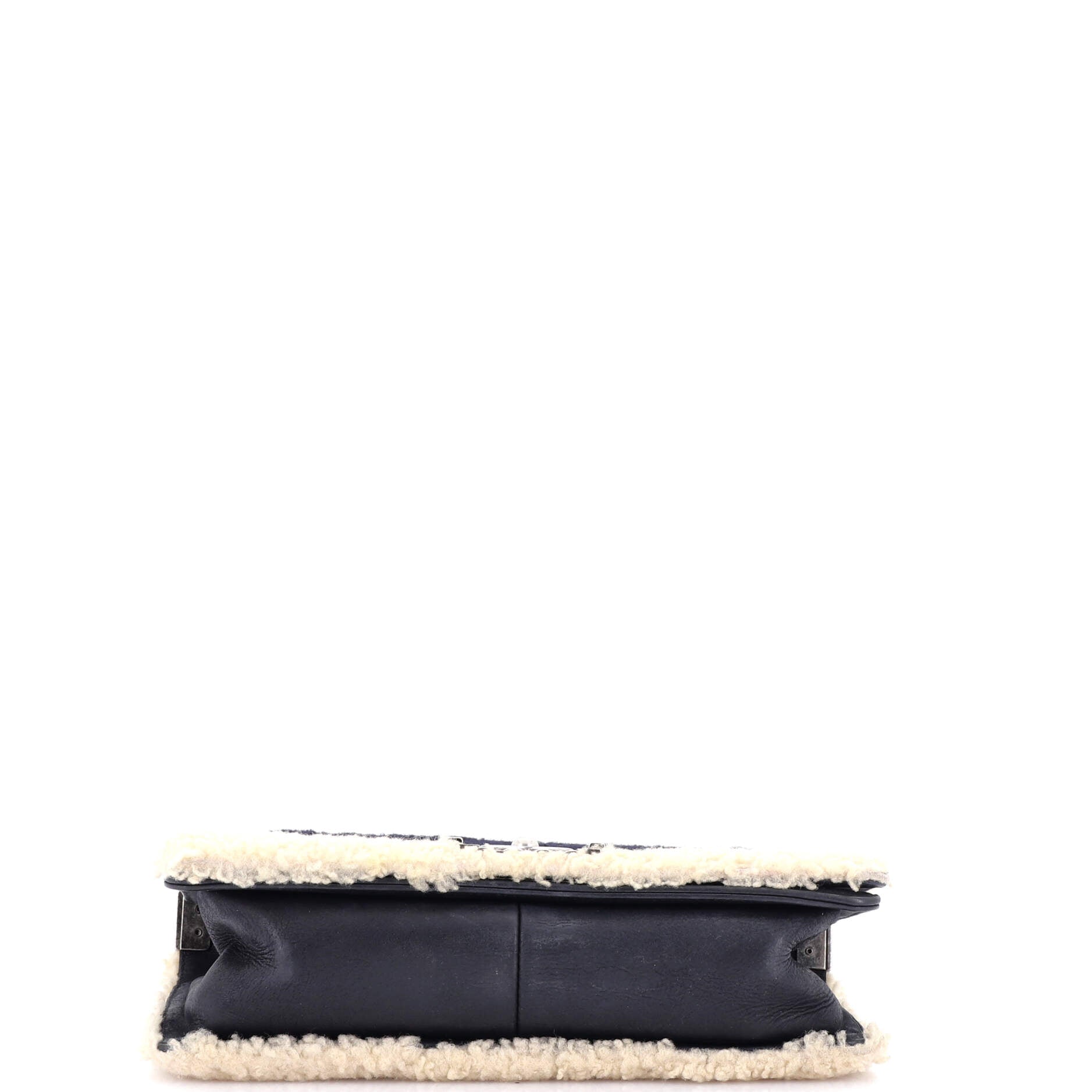 Boy Flap Bag Shearling Old Medium