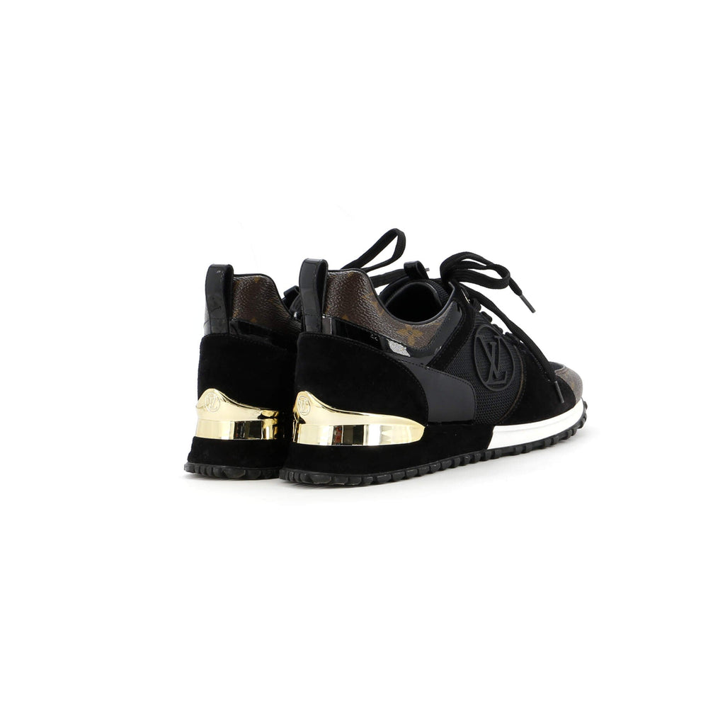 Women's Run Away Sneakers Mesh with Monogram Canvas and Suede